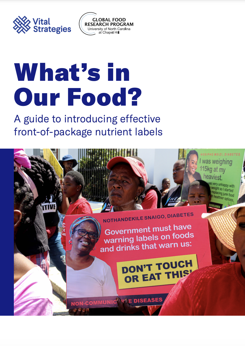 What's in our food? A guide to implementing effective front of package nutrient labels