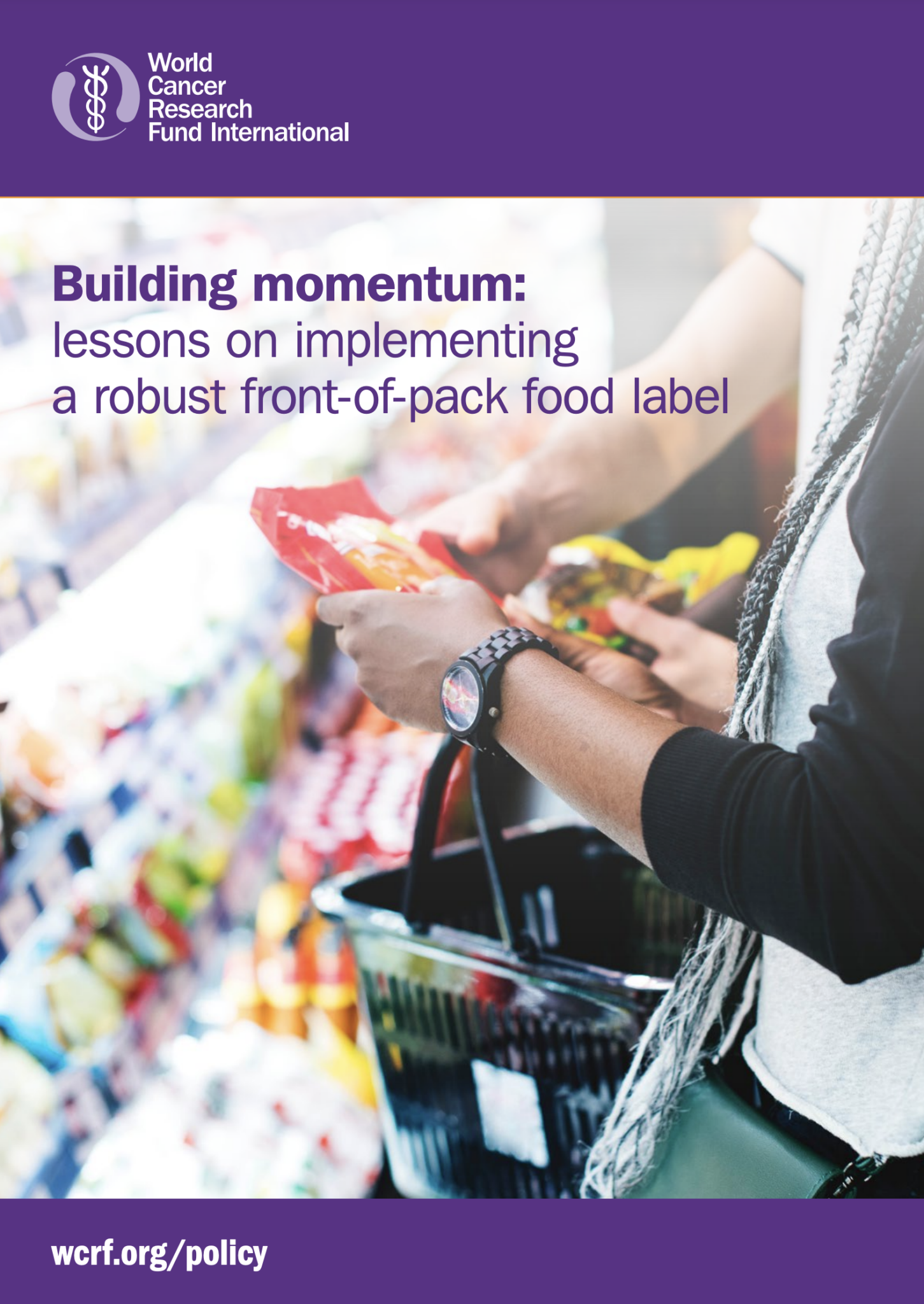 Lessons on implementing a robust front-of-pack food label