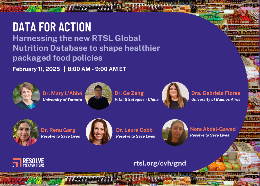 Webinar graphic highlighting panel of nutrition experts