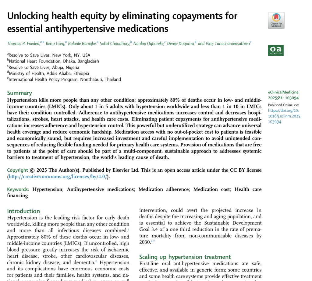 Unlocking health equity through free blood pressure medications article image