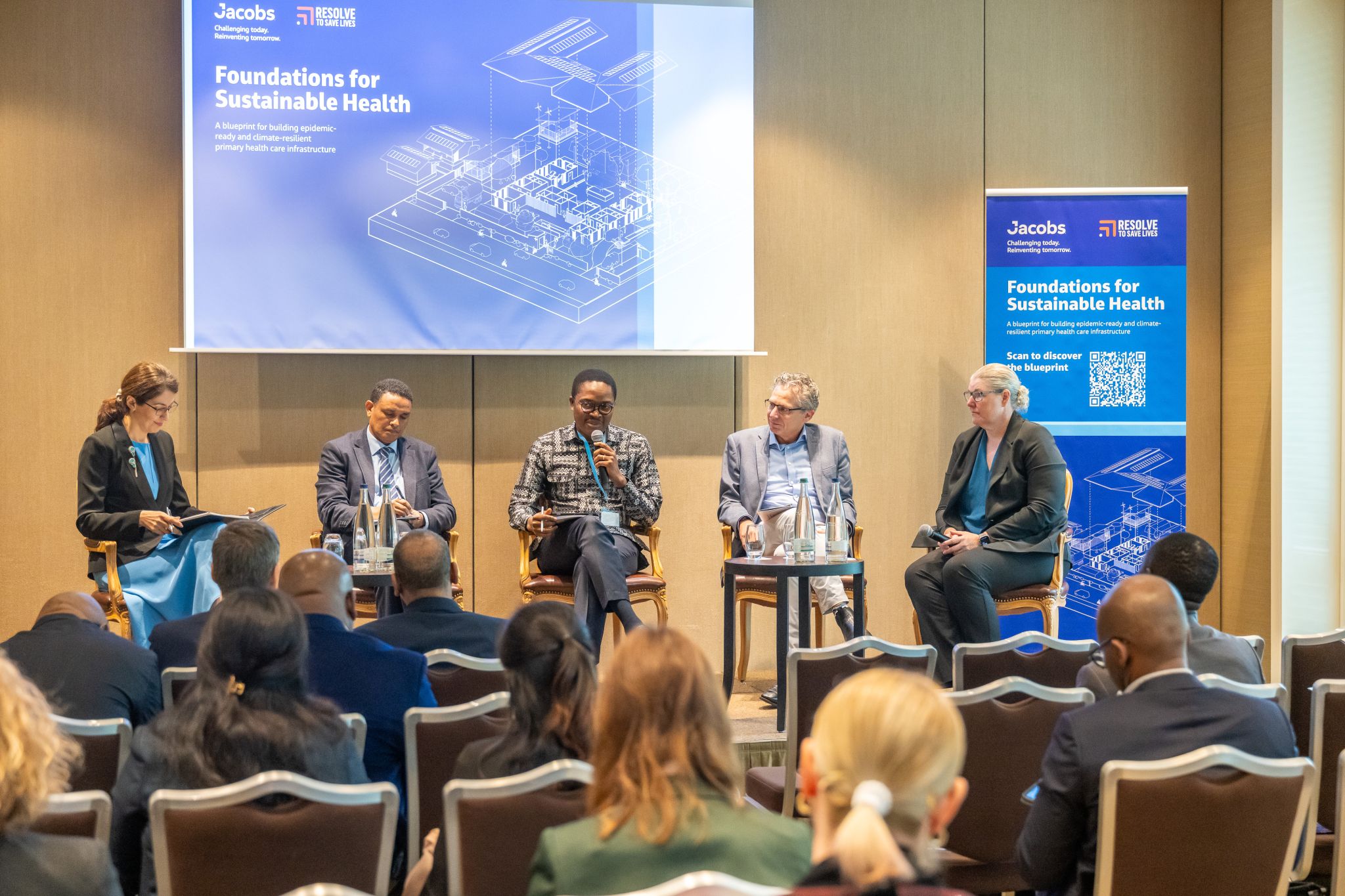 Foundations for sustainable health panel at WHA