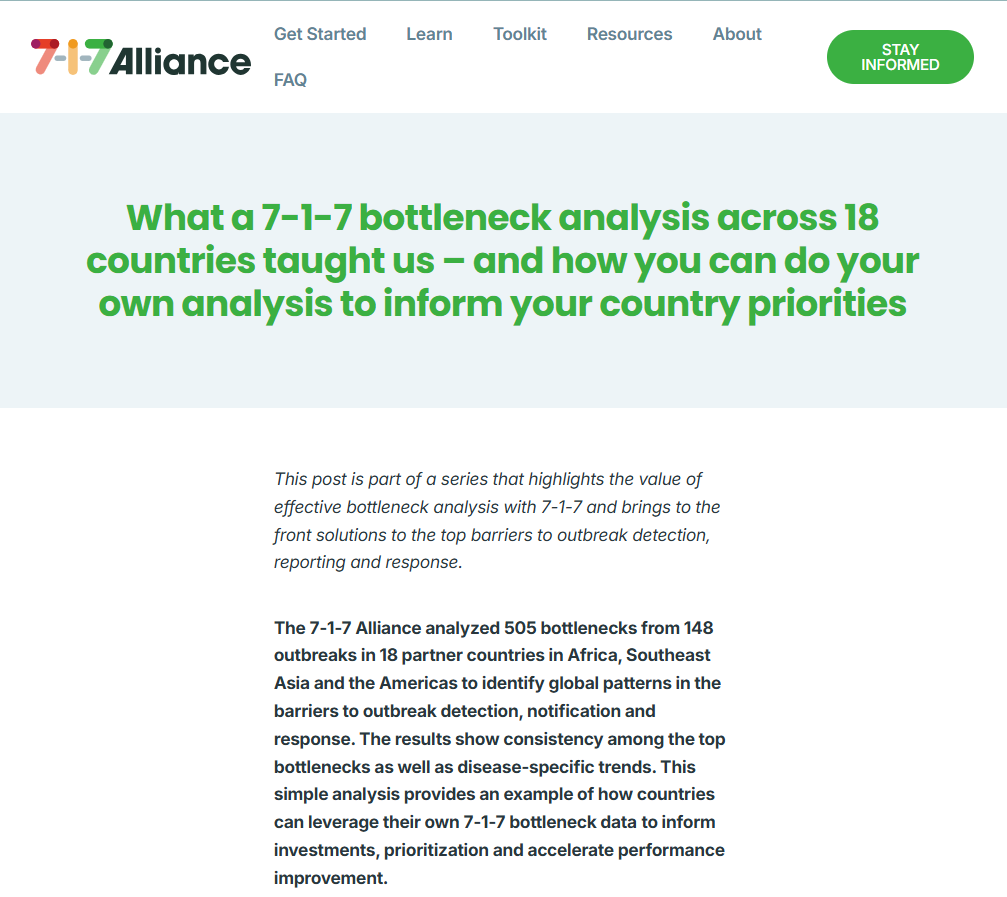 7-1-7 bottleneck analysis screenshot