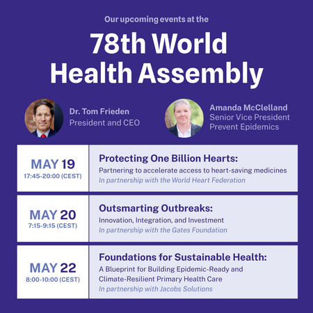 RTSL events at WHA 2025