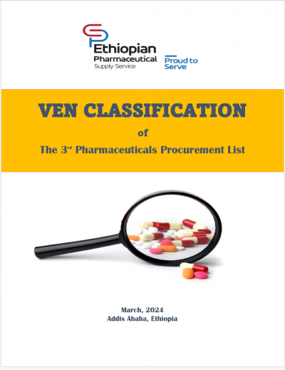 Cover image for Ethiopia's VEN Classification of 3rd PPL