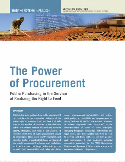 The Power of Procurement