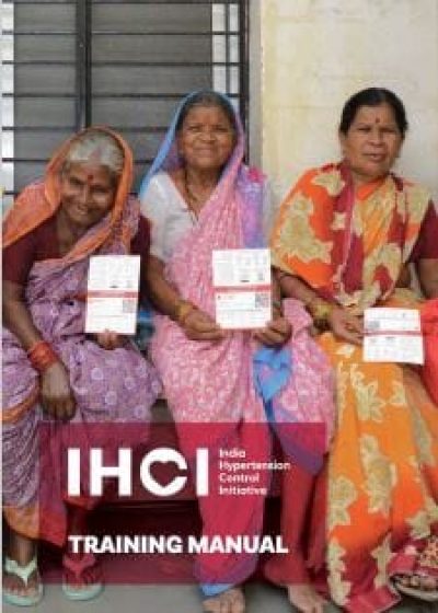 Training tool: India Hypertension Control Initiative Training Manual w/ Simple App