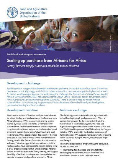 Scaling-up purchase from Africans for Africa (2014)