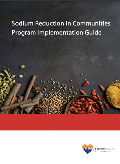 Sodium Reduction in Communities Program (SRCP) Implementation Guide