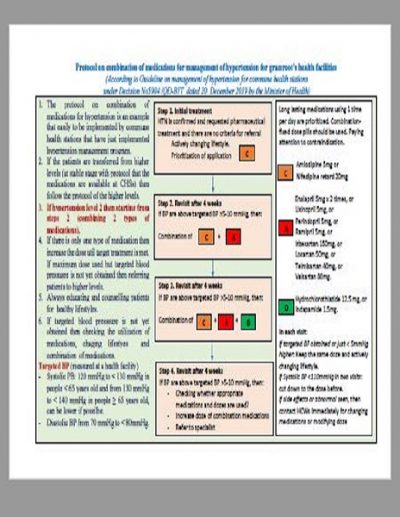Hypertension Treatment Protocol: Vietnam